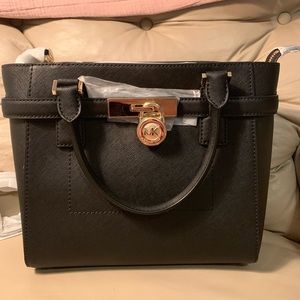 NWT Michael Kors black tote!